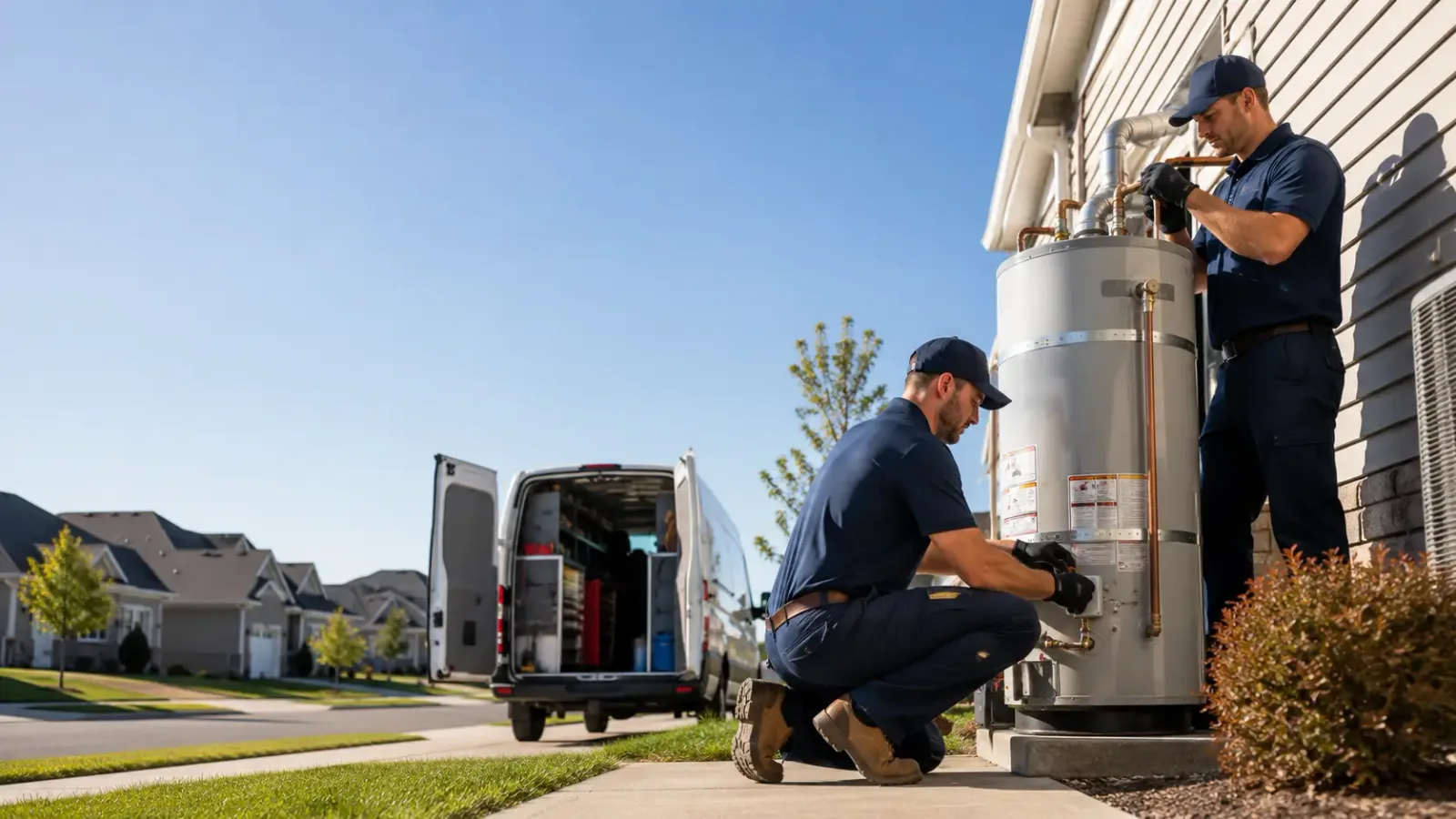 Water Heater Installation in Hampden, ND